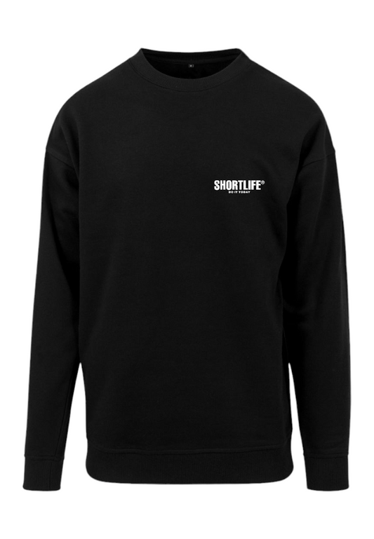 SHORTLIFE CREWNECK SMALL POCKET LOGO