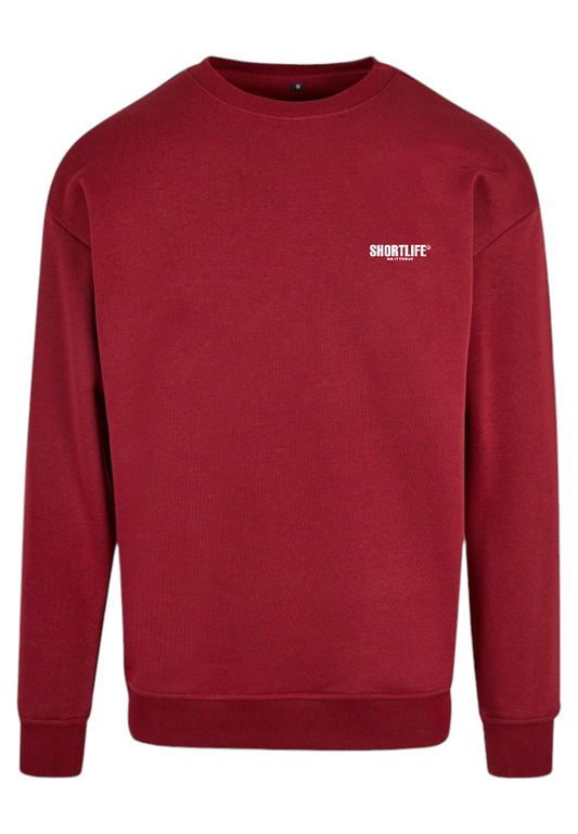 SHORTLIFE CREWNECK SMALL POCKET LOGO