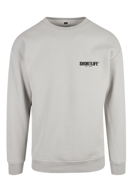 SHORTLIFE CREWNECK SMALL POCKET LOGO